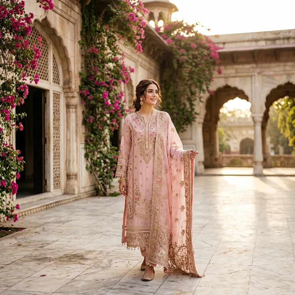 ZARÉYA Luxury Lawn Collection banner — embroidered 3 piece lawn suits for women